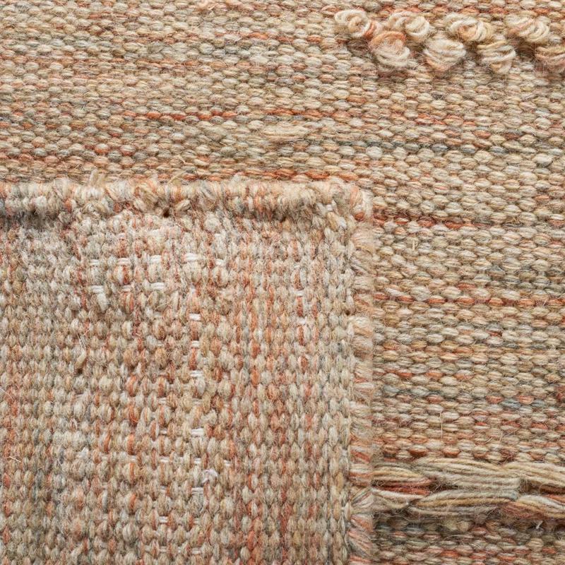 Laurel Foundry Modern Farmhouse® Hartzler Handmade Flatweave Beige/Orange Area Rug