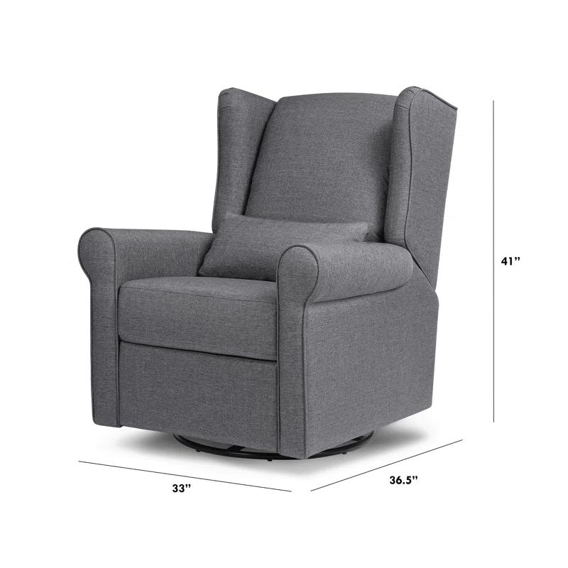 daVinci Hayden Swivel Reclining Glider