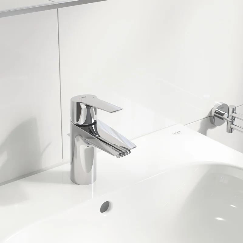 Eurosmart Chrome 6.63" Single-Handle S-Size Bathroom Faucet