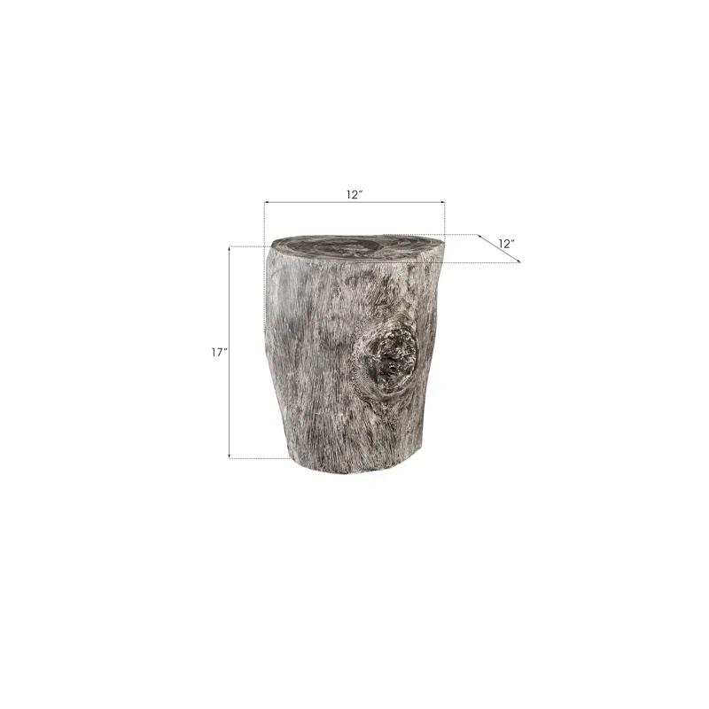 Phillips Collection Solid Wood Decorative Stool