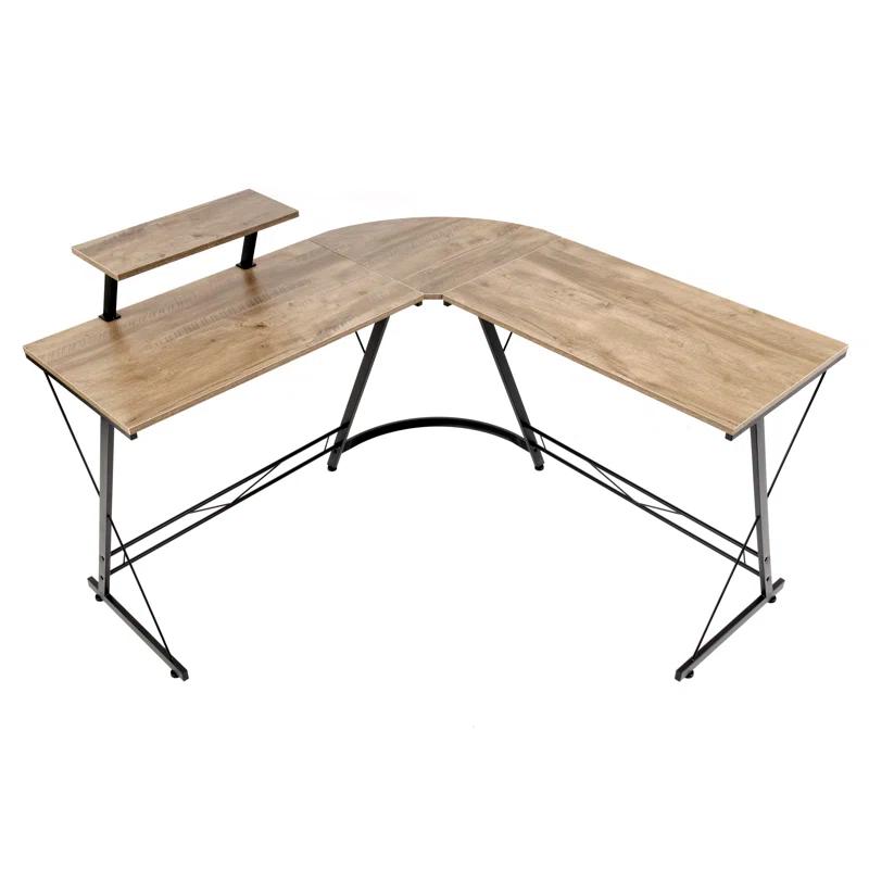 Inbox Zero Agide Metal Base Computer Desk