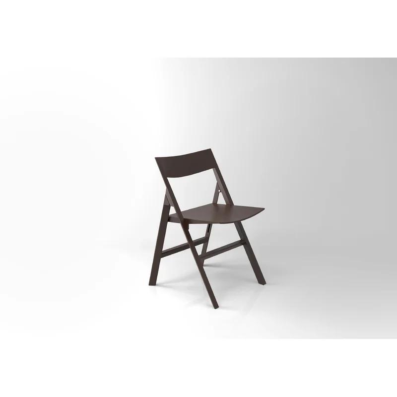 Ramon Esteve Matte Black Quartz Modern Folding Chair Set