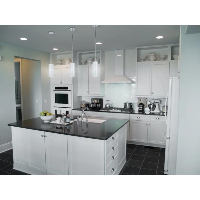Galvanized White 6" Aluminum Recessed Lighting Housing, Indoor/Outdoor