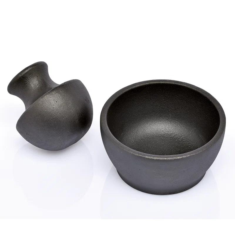 Manu Metal Mortar And Pestle Set