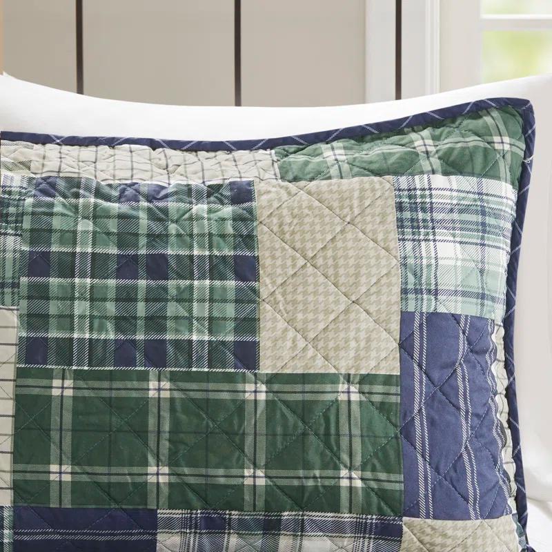 Timber 3 Piece Reversible Printed Quilt Set