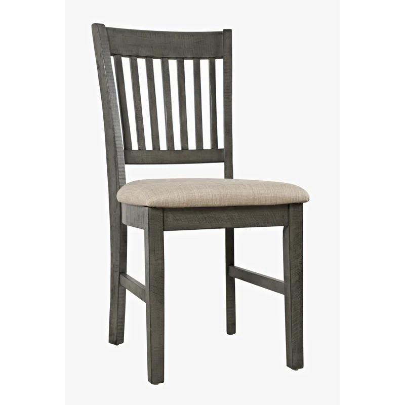 Jofran Rustic Shores Coastal Style Upholstered Desk Chair