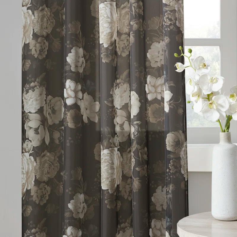 Madison Park Simone Marcus Sheer Curtain Panel