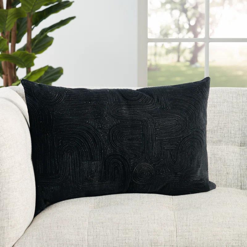 Deco Pfeiffer Rectangular Cotton Pillow Cover & Insert