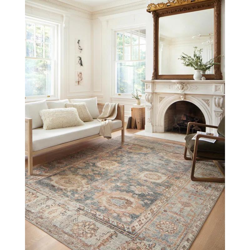 Loloi II Loloi Ocean/Spice Area Rug Feat. CloudPile