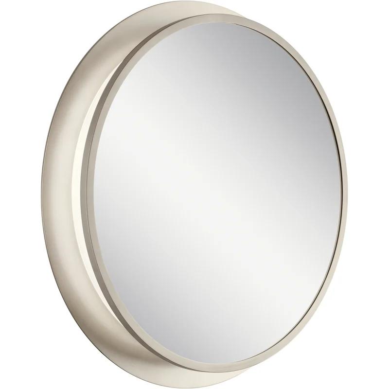 Chennai 34" Satin Nickel Integrated LED Vanity Mirror
