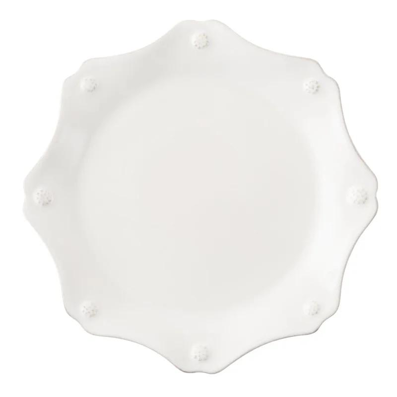 Whitewash Ceramic 5-Piece Classic Dinnerware Set