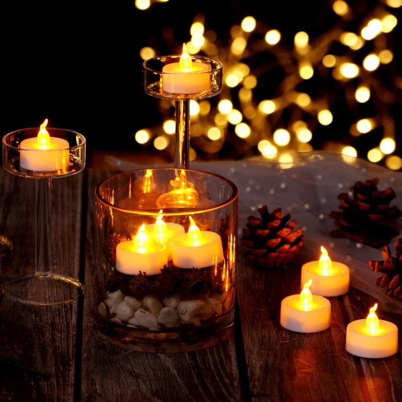 AGPtEK Unscented Flameless Candle (Set of 100)