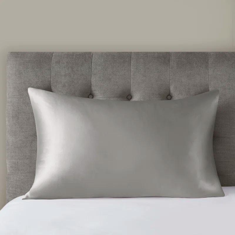 Madison Park Silk 100% Mulberry Silk Pillowcase Single Piece