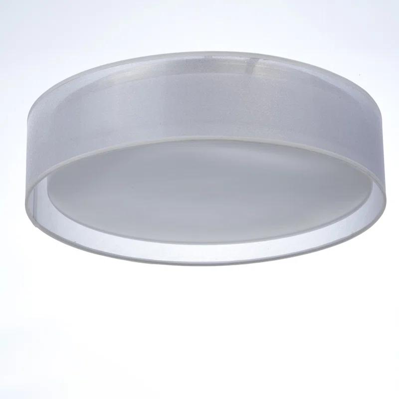 Jessalyn 3 Light Acrylic LED Flush Mount