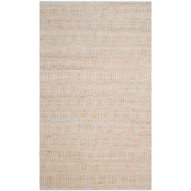 Safavieh Bourne Hand Woven 80% Jute, 20% Cotton Geometric Rug