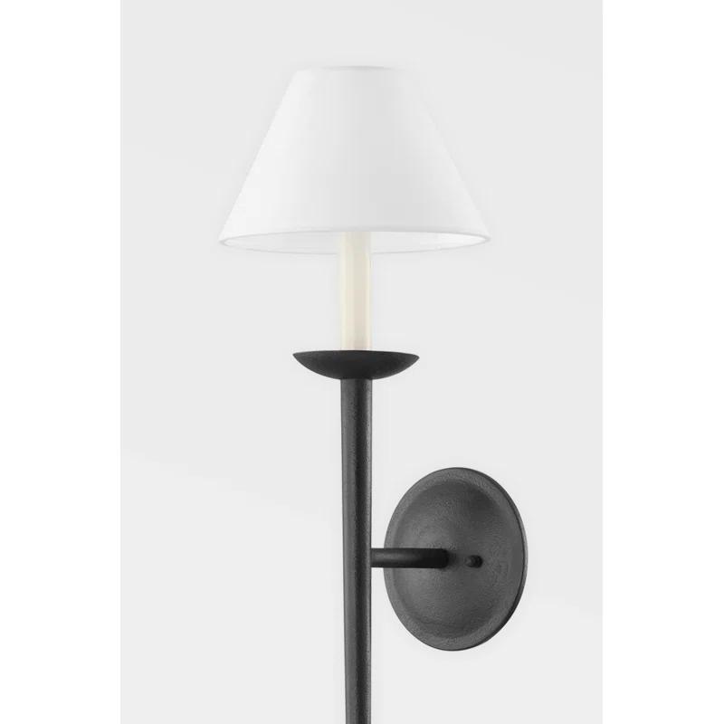 Lovato Single Light Iron Dimmable Wallchiere