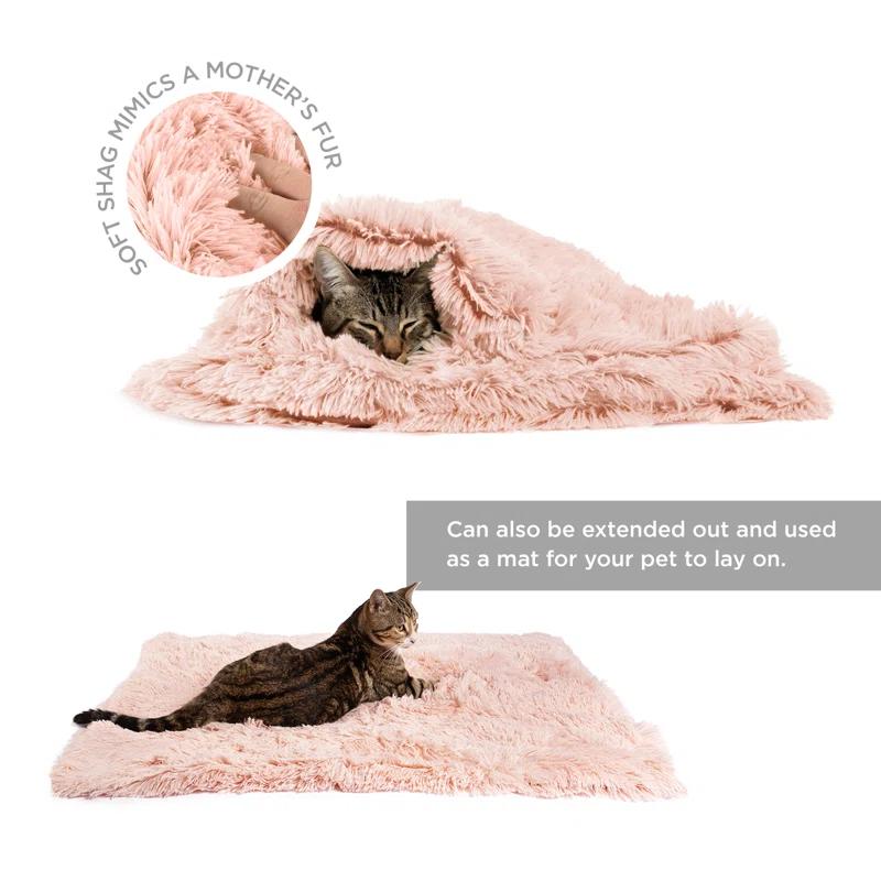 Best Friends By Sheri Best Friends by Sheri Calming Shag Fur Pet Throw Blanket