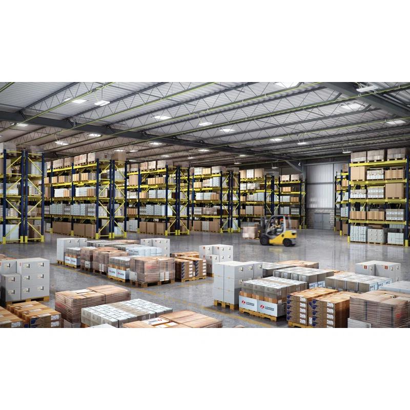 Lithonia Lighting Dimmable Rectangle High Bay Ceiling Light