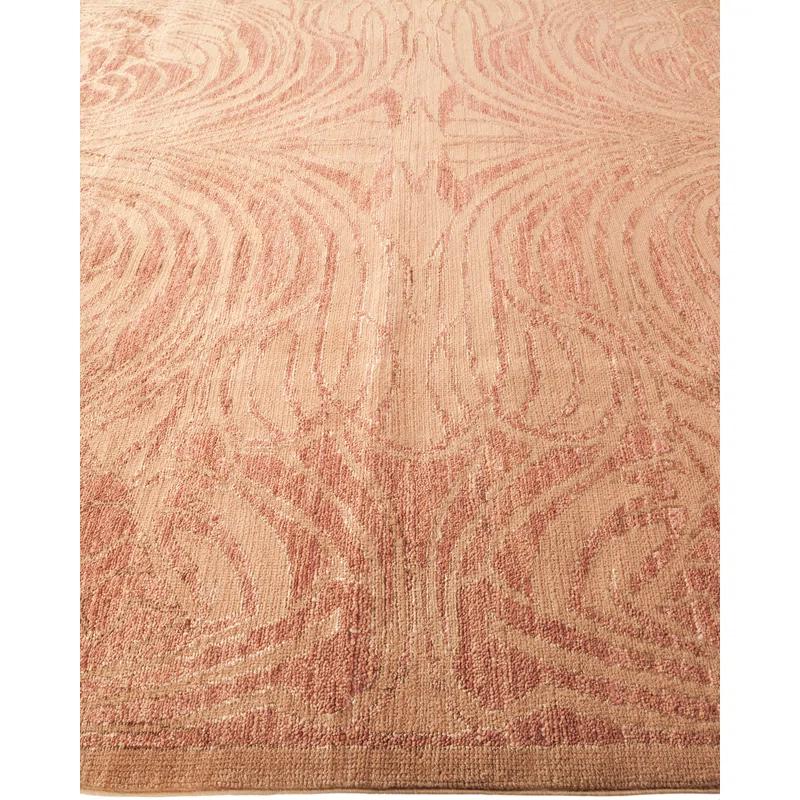 Solo Rugs One-of-a-Kind Hand-Knotted New Age 6' x 8'9" Wool Area Rug in Beige | Perigold