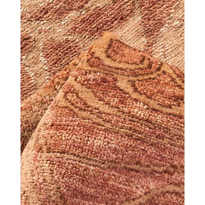 Solo Rugs One-of-a-Kind Hand-Knotted New Age 6' x 8'9" Wool Area Rug in Beige | Perigold