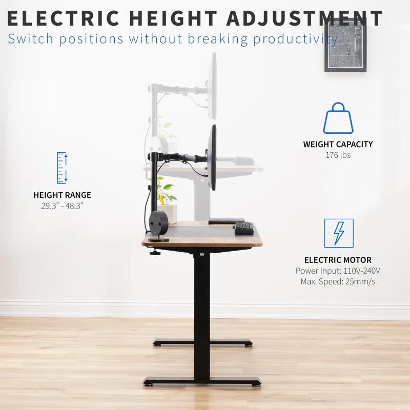 Vivo VIVO 47" x 24" Electric Sit Stand Desk (DESK-E144BN series)