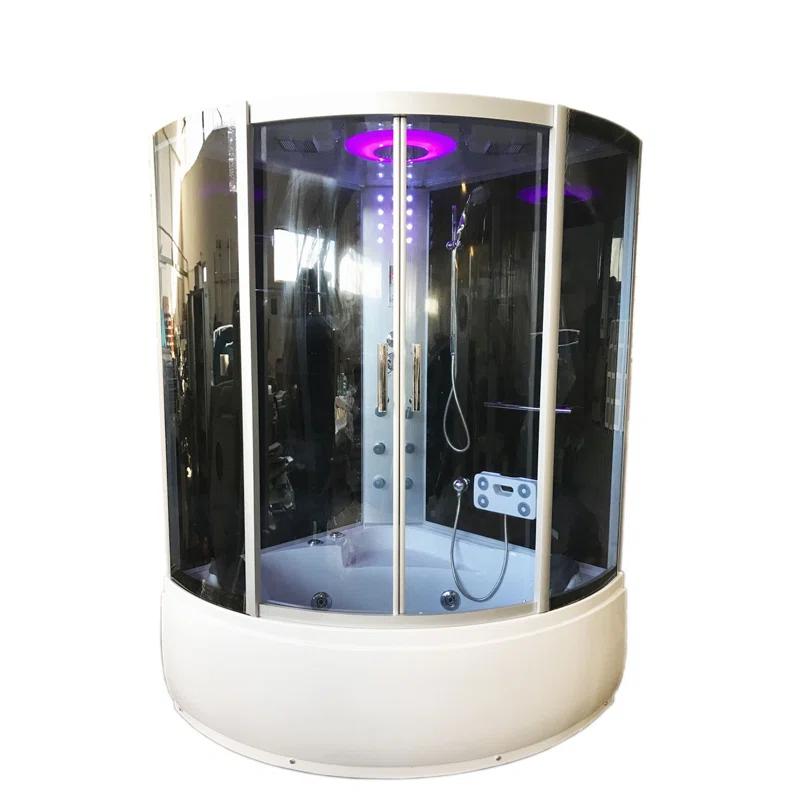 Milan 49'' x 49'' Bathtub with Faucet