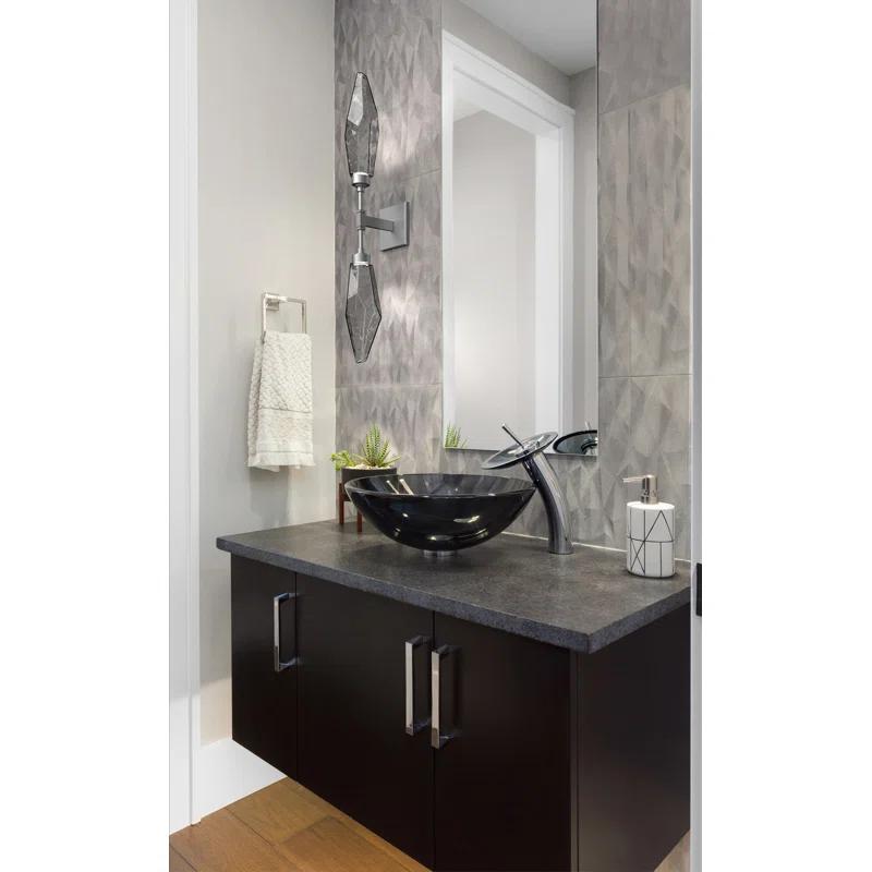 Rock Crystal Double Wall Sconce