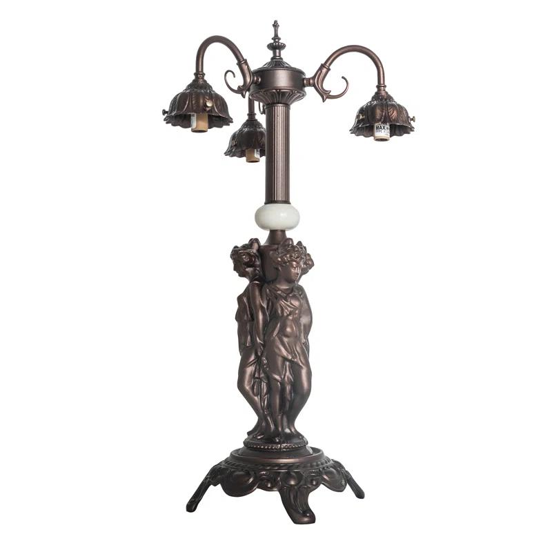 Meyda Lighting Meyda Tiffany & Stained Glass Metal Arched Lamp