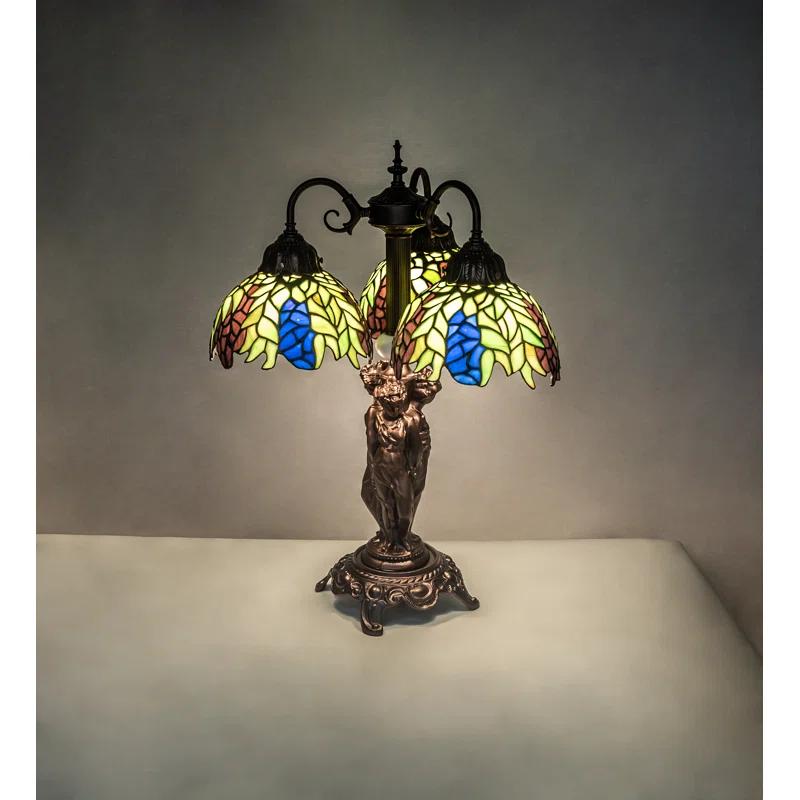 Meyda Lighting Meyda Tiffany & Stained Glass Metal Arched Lamp
