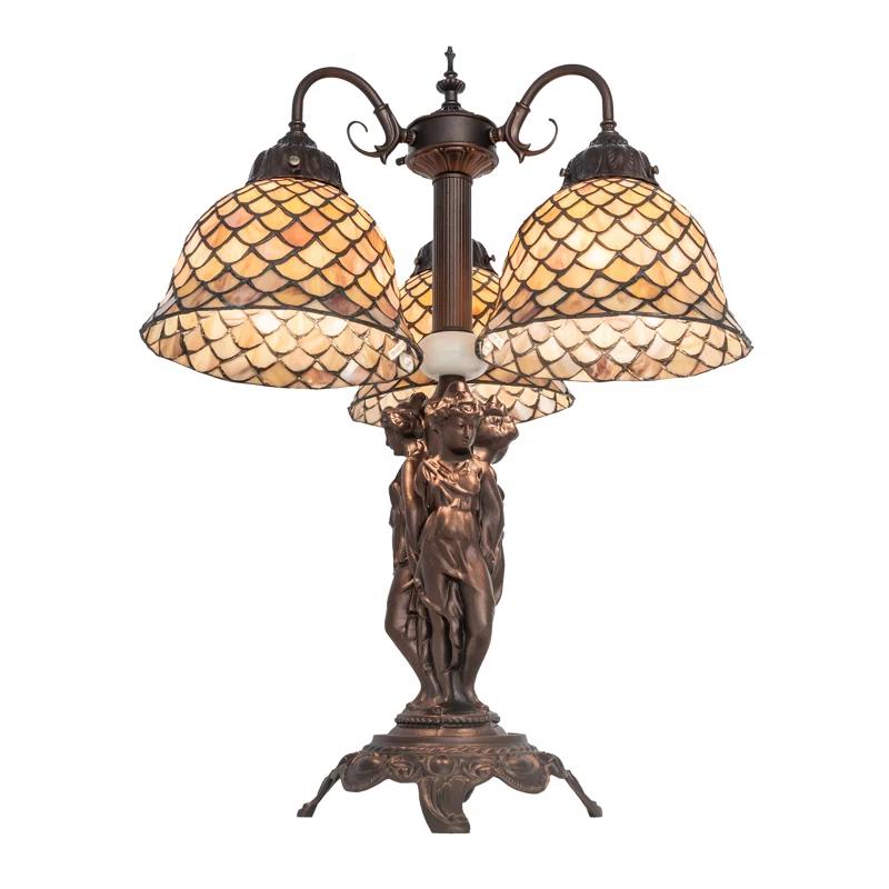 Meyda Lighting Meyda Tiffany & Stained Glass Metal Arched Lamp
