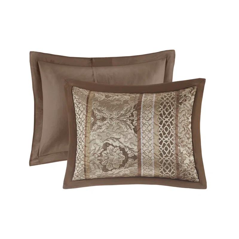 Bellagio 5 Piece Reversible Jacquared Coverlet Set