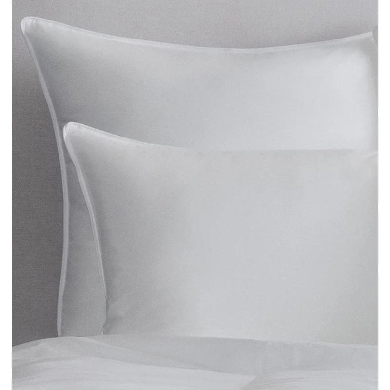 Arcadia Medium Standard Down Alternative Cotton Sateen Pillow