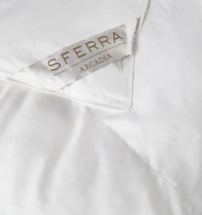 King White Cotton Sateen Down Alternative Comforter