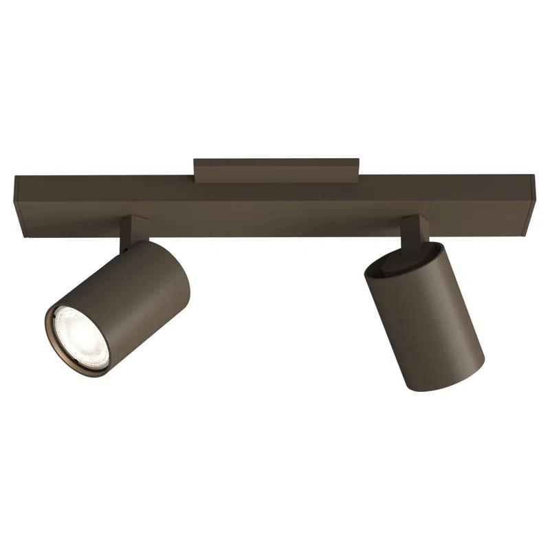 Astro Ascoli Twin Indoor Spotlight (Matt Black) - Dry Rated - GU10 Lamp, Designed in Britain - 1286118-3 Years Guarantee
