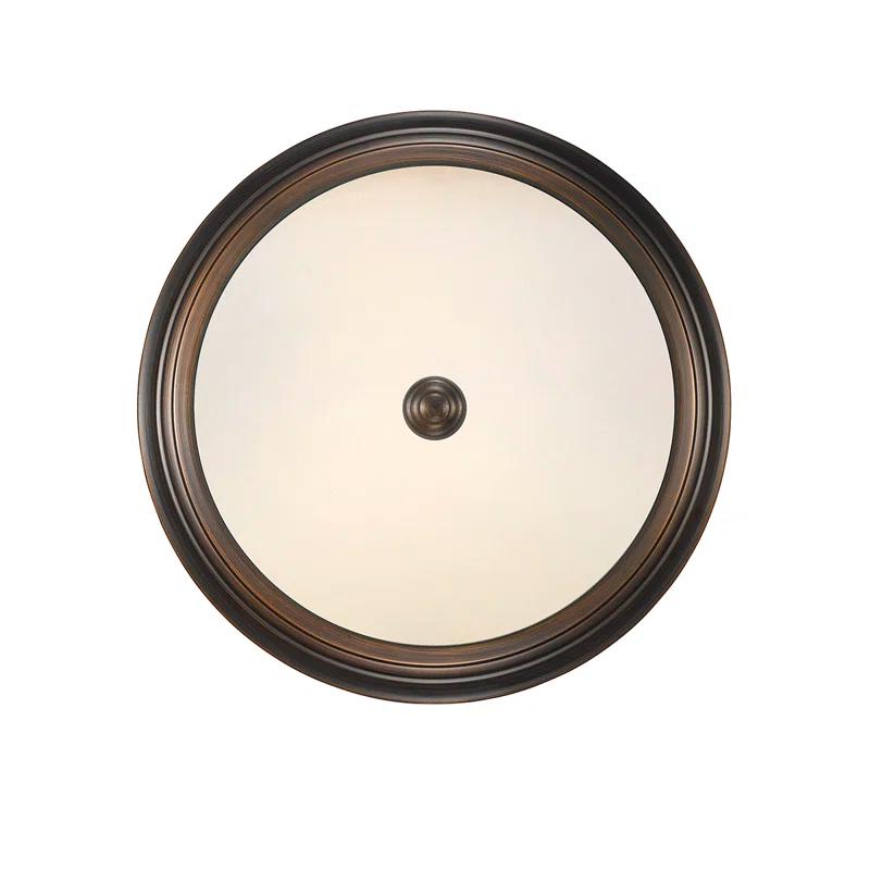 Andreya Glass Flush Mount