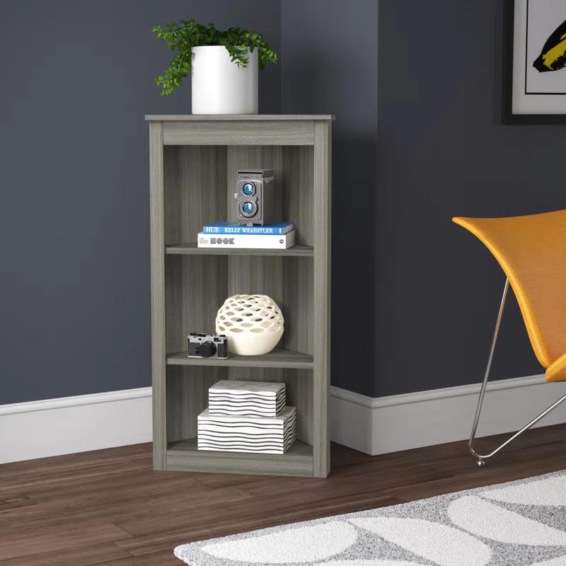 Ivy Bronx Lovica Corner Bookcase