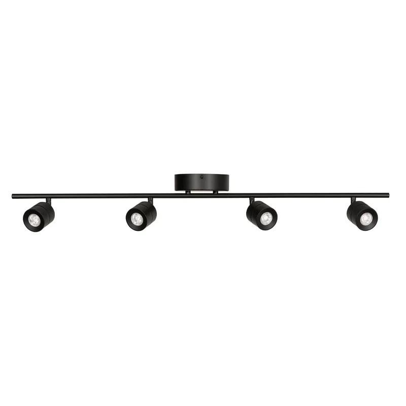 Core Black Steel 38.5" LED Fixed Rail Light with Dimmable Feature