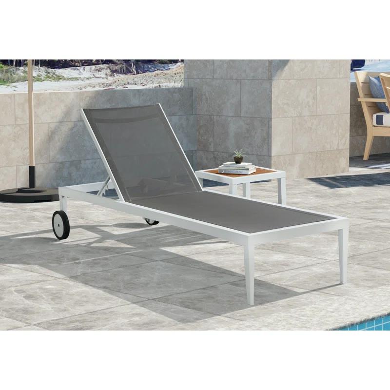 Orren Ellis Ventrell Square Outdoor Side Table