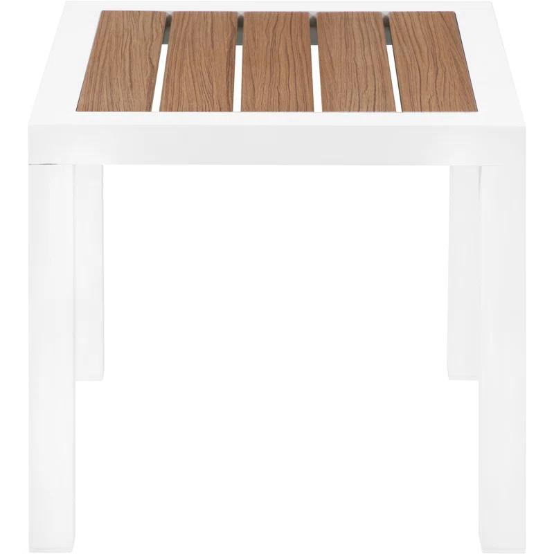 Orren Ellis Ventrell Square Outdoor Side Table