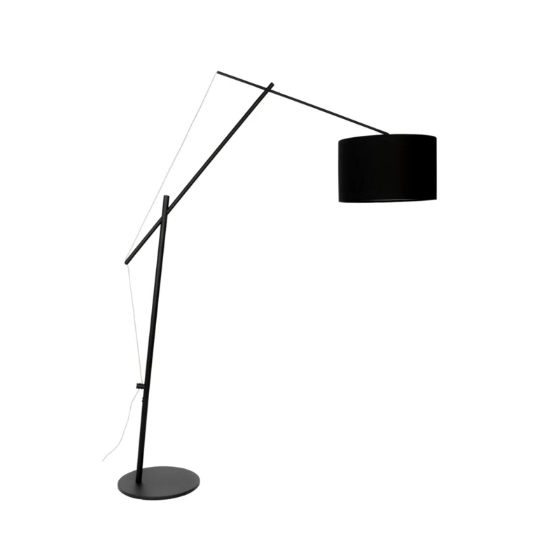 Tokio 83'' Black Task Floor Lamp