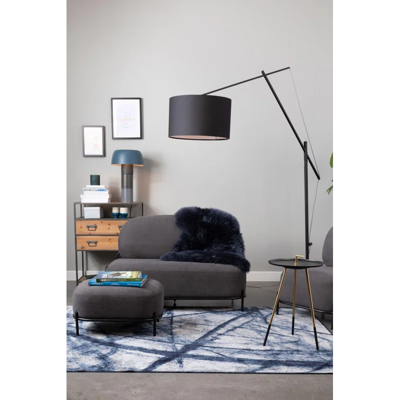 Tokio 83'' Black Task Floor Lamp