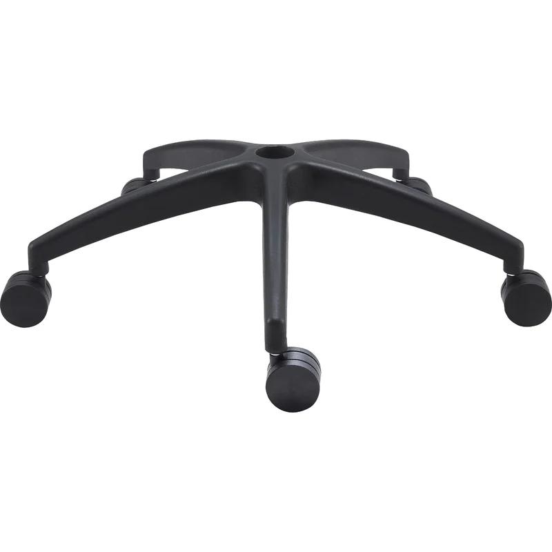Soho Adjustable Mesh Task Chair with Lumbar Support, Black