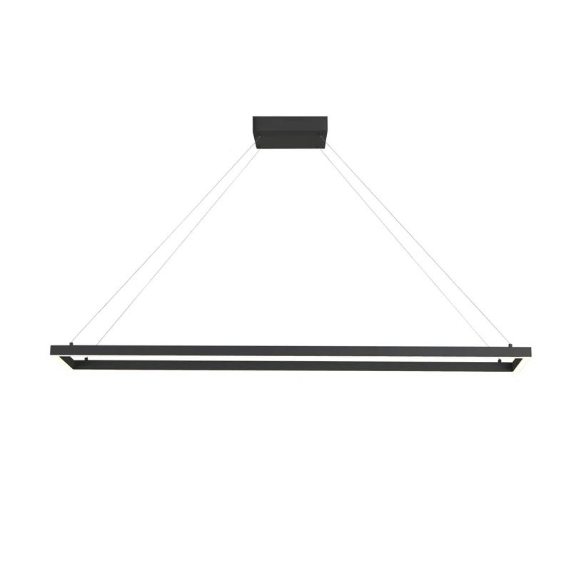 Piazza Dimmable LED Square / Rectangle Chandelier