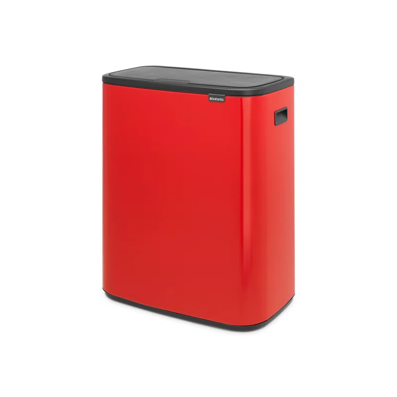 Brabantia Bo Touch Top Trash Can, 16 Gallon
