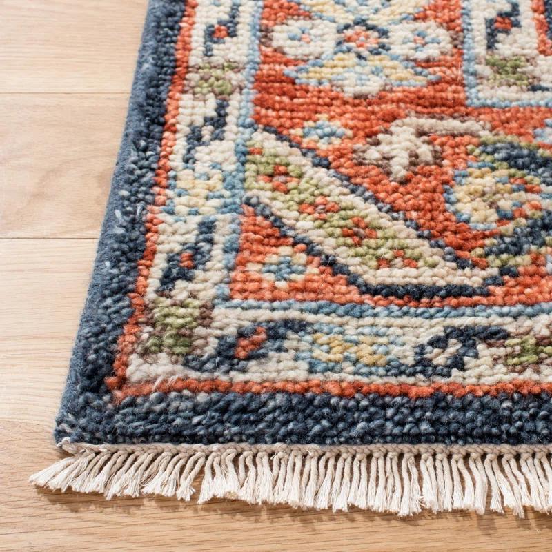 Samarkand 172 Area Rug In Red / Blue