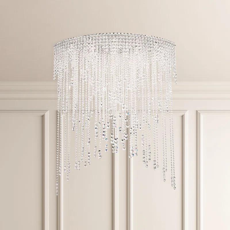 Chantant Crystal Flush Mount