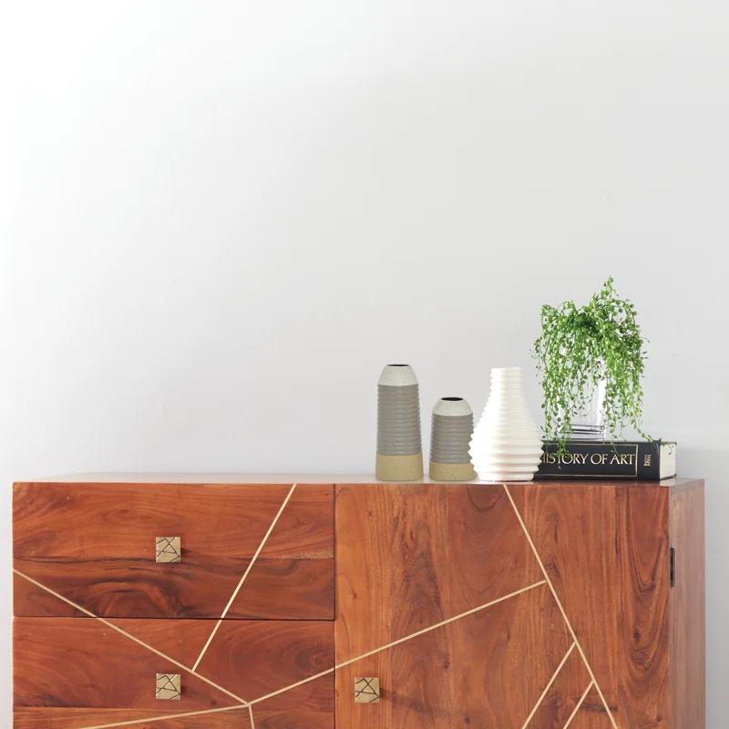 Mistana™ Rodney Metal Table Vase