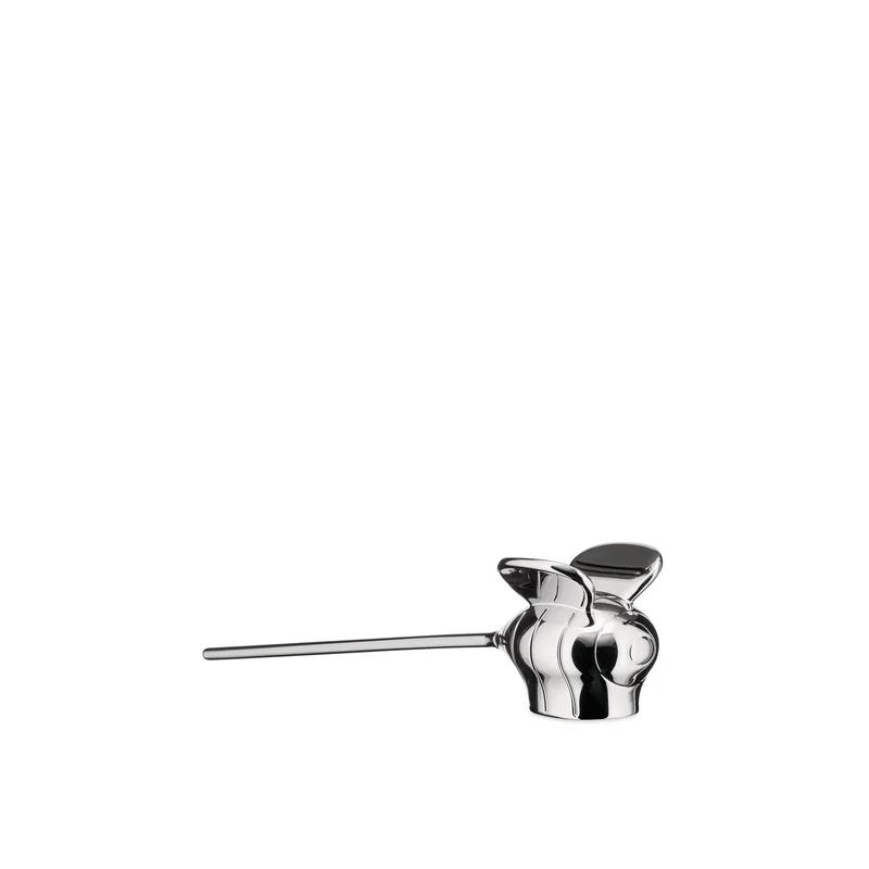 Polished Chrome Bumblebee Candle Snuffer, 6.9" Length