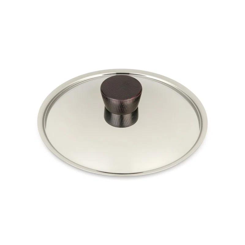 Stefano Giovannoni Mami 18/10 Stainless Steel Bourguignonne Set with Black Wood Accents