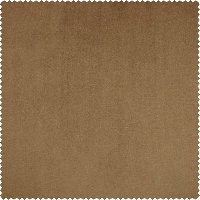 Loria Plush Velvet 100% Blackout Curtains For Bedroom, Living Room - Single Panel